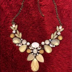 Statement necklace costume jewelry